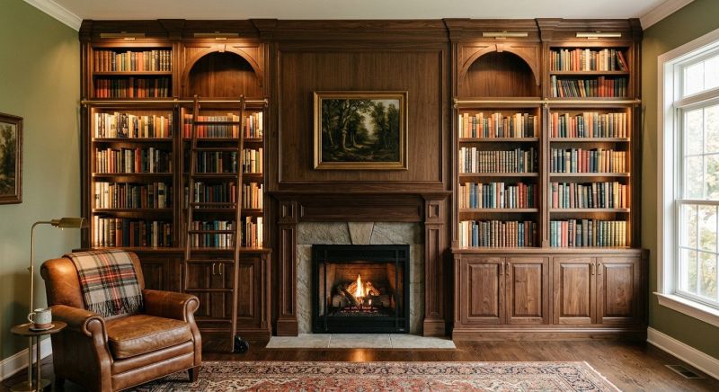 Bookshelves Installation in Durham, NC