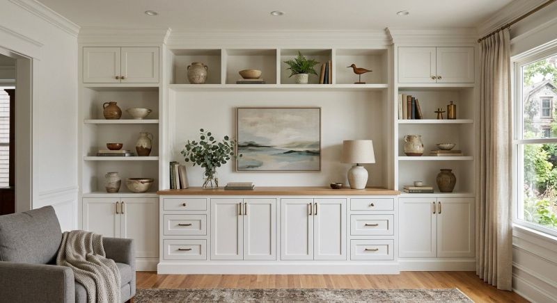 Builtin Cabinets Installation in Alexandria, VA