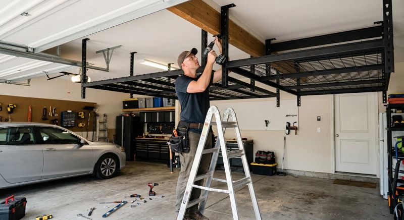 Ceiling Rack Installation in Montgomery County, MD