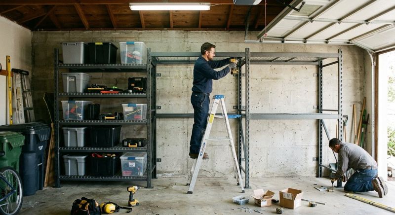 Ceiling Rack Installation in Annapolis, MD