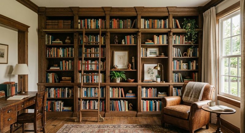 Custom Bookshelves Service in Annapolis, MD
