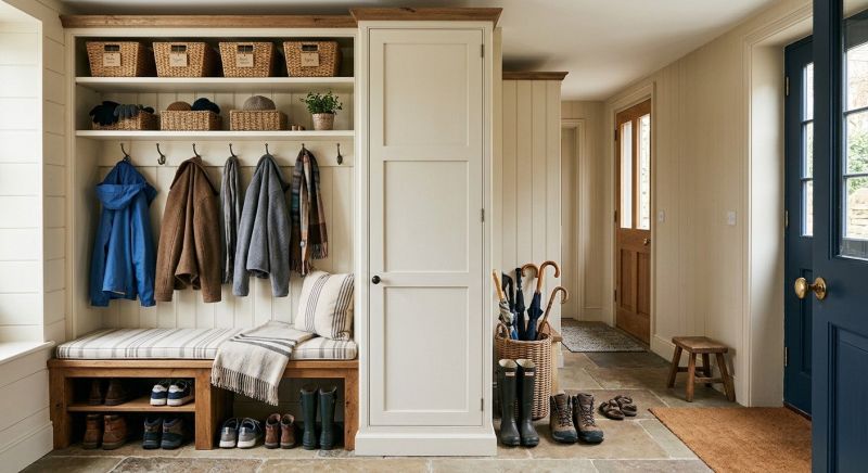 Mudroom Closet Installation in Winston Salem, NC