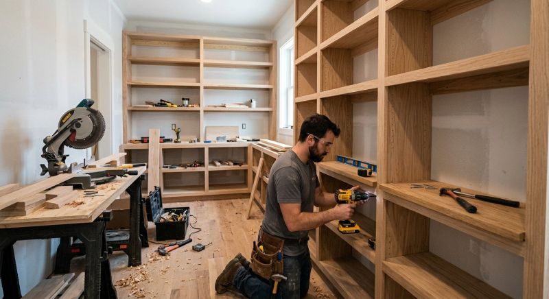 Pantry Construction in Raleigh, NC