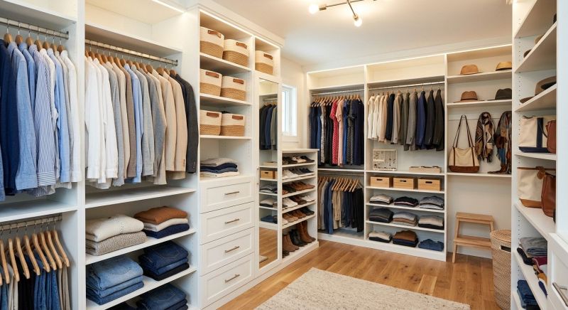 Walk In Closet Remodeling in Alexandria, VA