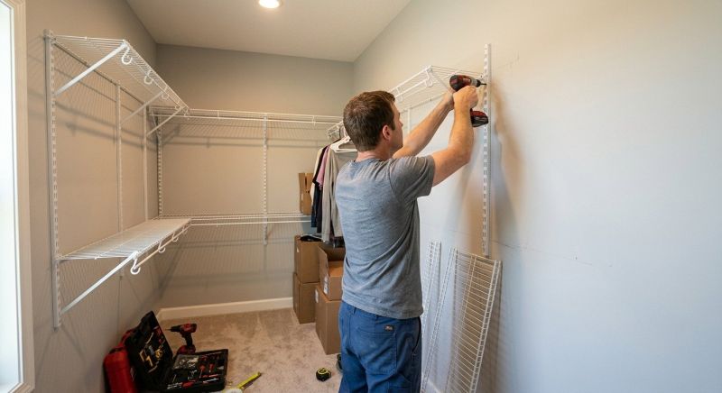 Wire Shelving Installation in Winston Salem, NC