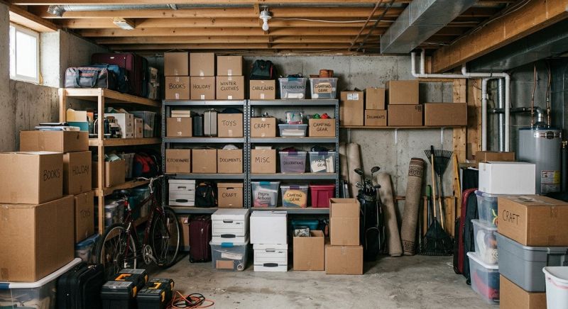 Basement Storage Installation in Annapolis, MD