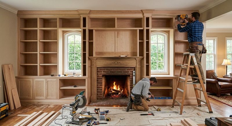 Bookcase Construction in Annapolis, MD