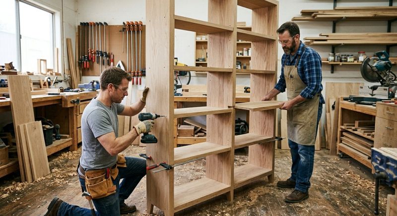 Bookcase Construction in Alexandria, VA