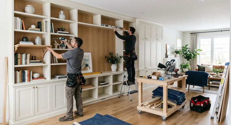 Bookcase Installation in Greensboro, NC