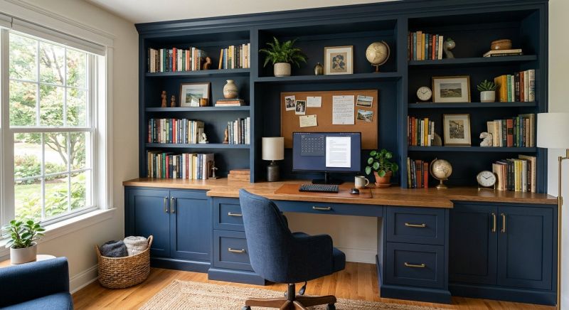 Built In Desk Installation in Greensboro, NC