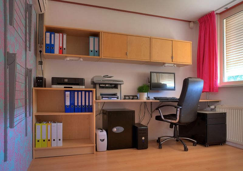 Built In Desk Installation in Frederick, MD