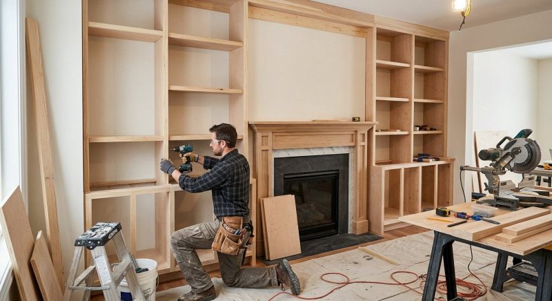 Built In Furniture Construction in Fairfax, VA