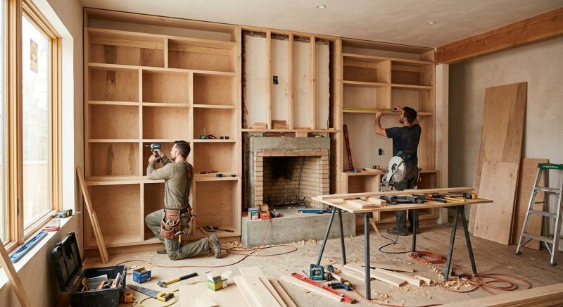 Built In Shelving Service in Fairfax, VA
