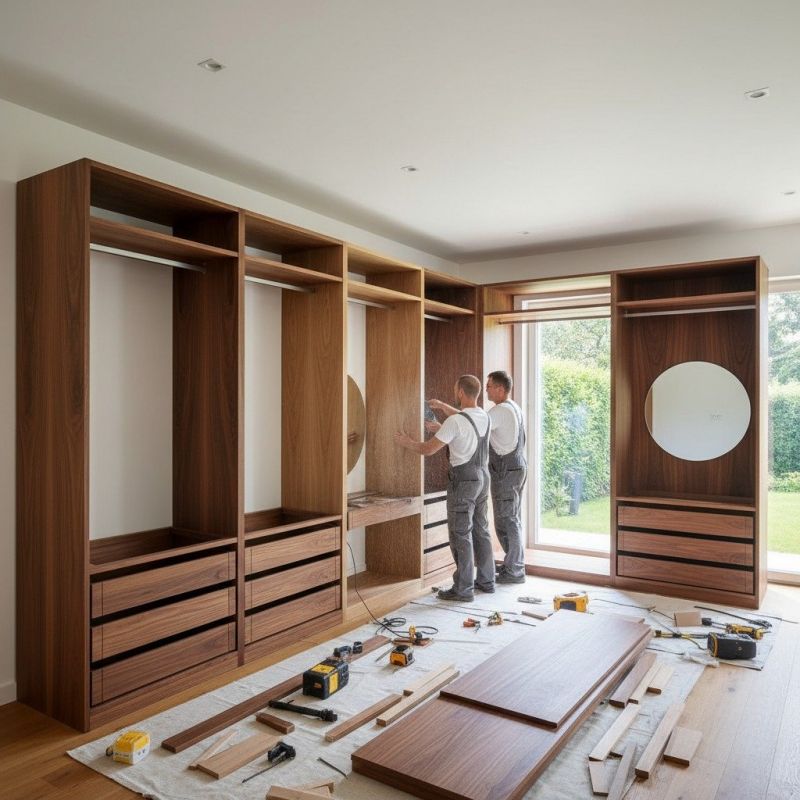 Built In Storage Installation in Winston Salem, NC