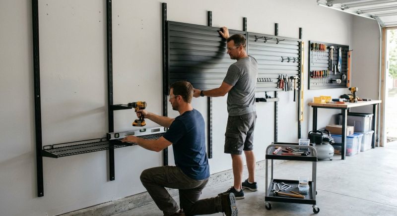 Ceiling Rack Installation in Raleigh, NC