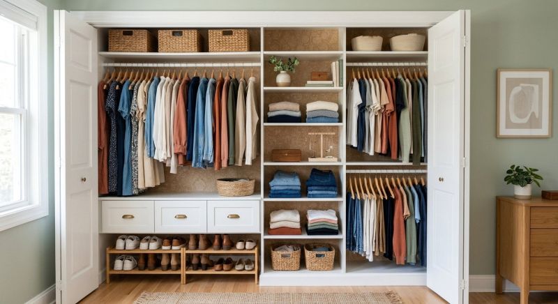 Closet Shelving Installation in Winston Salem, NC