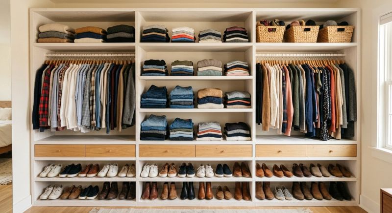 Closet Shelving Installation in Frederick, MD