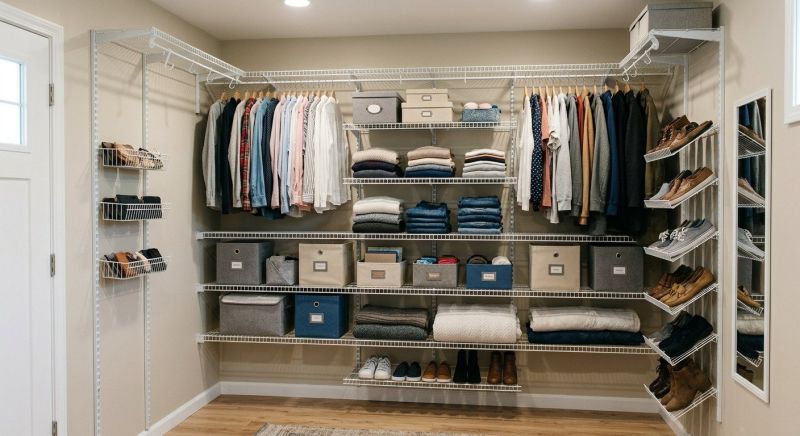 Closet Shelving Installation in Raleigh, NC