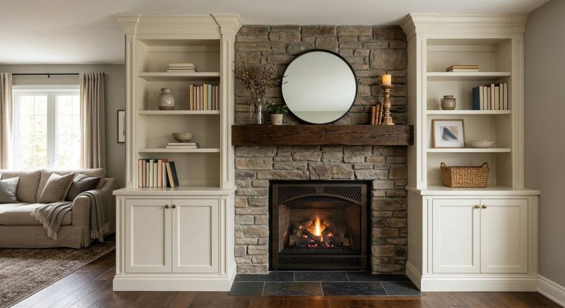 Fireplace Built Ins Installation in Durham, NC