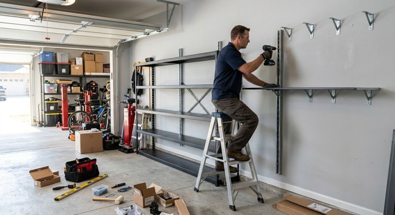 Garage Shelves Installation in Winston Salem, NC