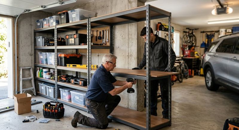 Garage Shelves Installation in Greensboro, NC