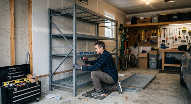 Garage Shelves Installation in Annapolis, MD