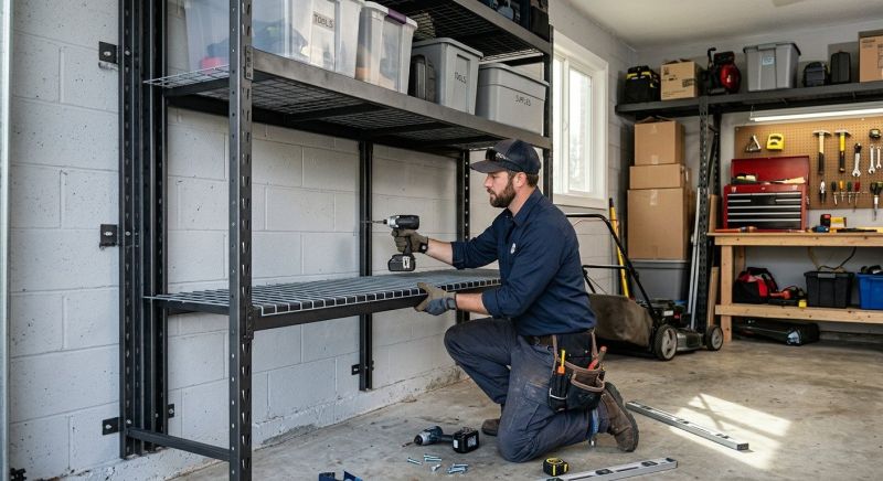 Garage Shelves Installation in Annapolis, MD