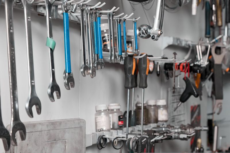 Garage Tool Rack Installation in Greensboro, NC