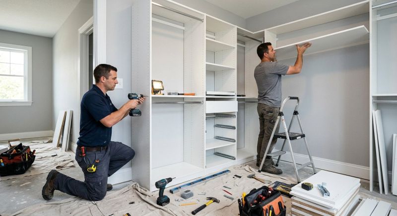 Mudroom Closet Installation in Charlotte, NC