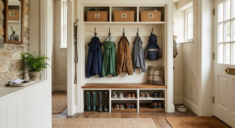 Mudroom Closet Installation in Frederick, MD