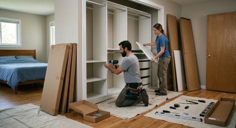 New Closet Intallation in Annapolis, MD