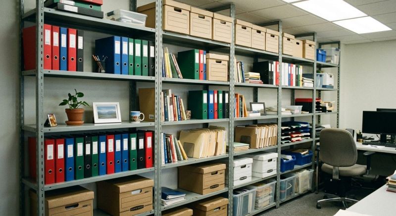 Overhead Shelving Installation in Alexandria, VA