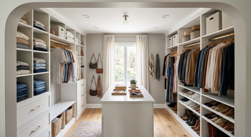 Walk In Closet Installation in Alexandria, VA