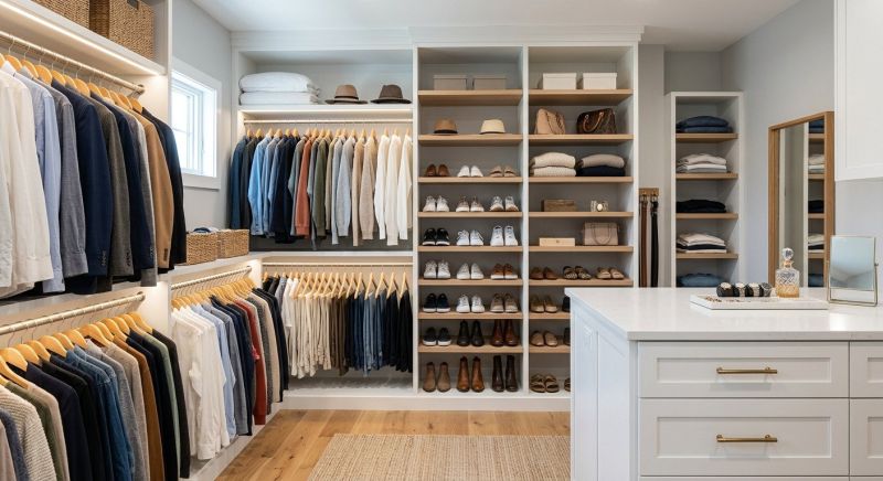Walk In Closet Installation in Alexandria, VA