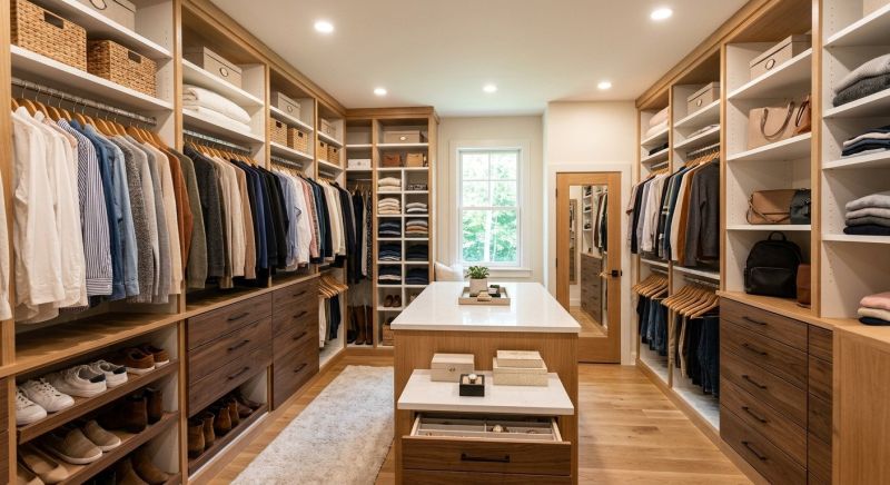 Walk In Closet Installation in Frederick, MD