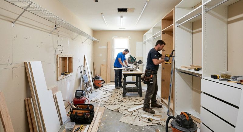 Walk In Closet Remodeling in Charlotte, NC