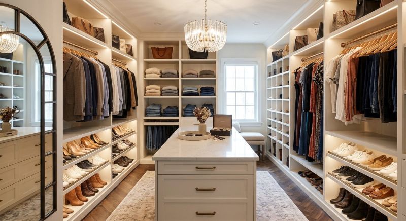 Walk In Closet Remodeling in Frederick, MD