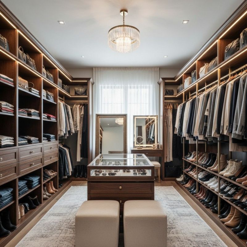 Walk In Closet Remodeling in Raleigh, NC