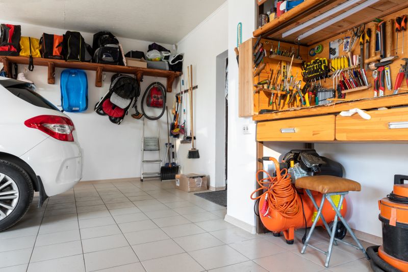 Organized Garage Shelving