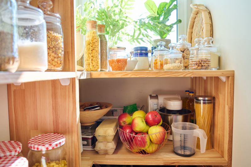 Kitchen Pantry Shelves