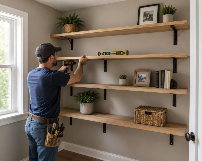 Wire Shelving Installation in Frederick, MD